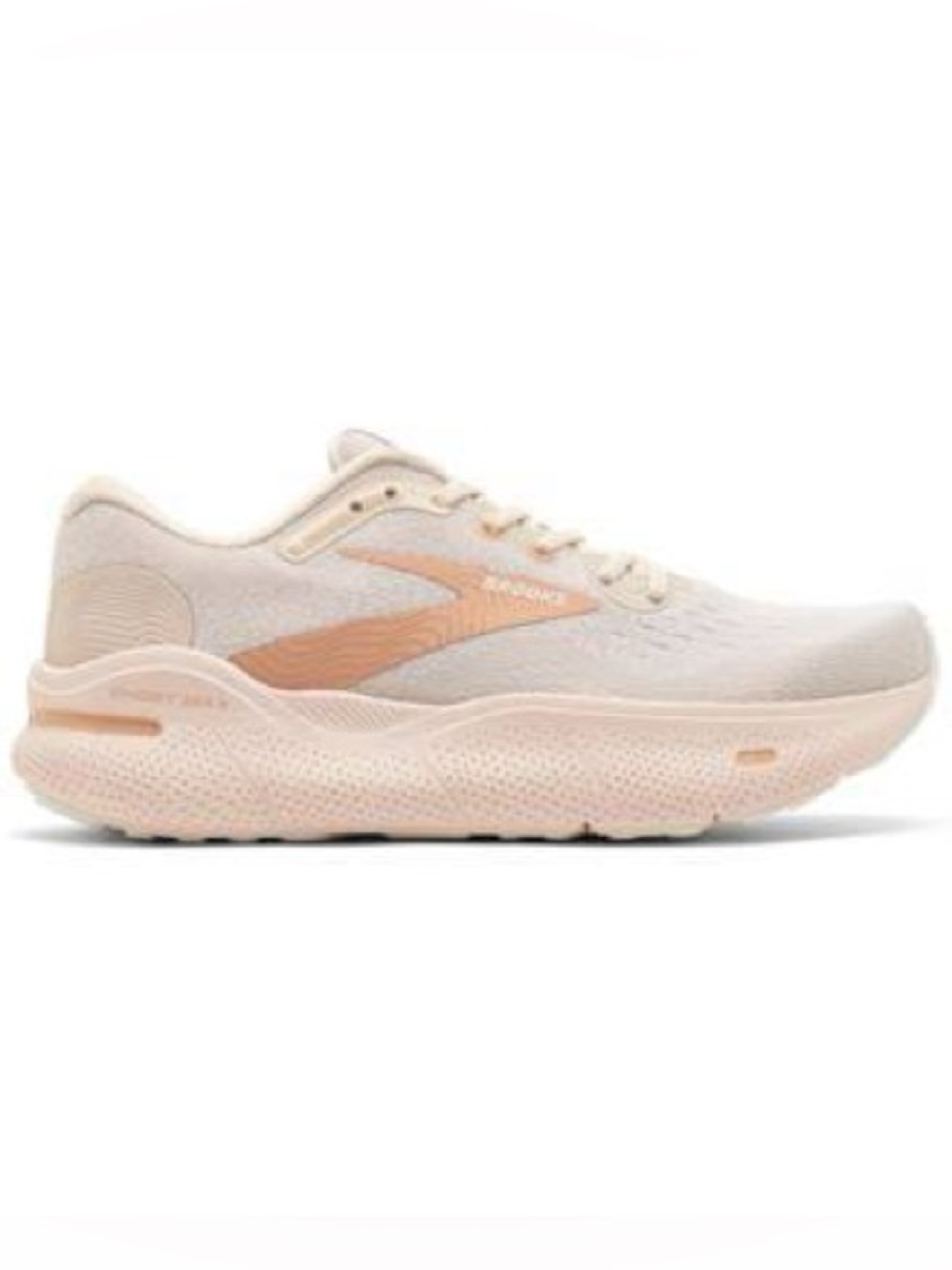 Brooks Ghost Max Women’s Cream and White Running Shoes
